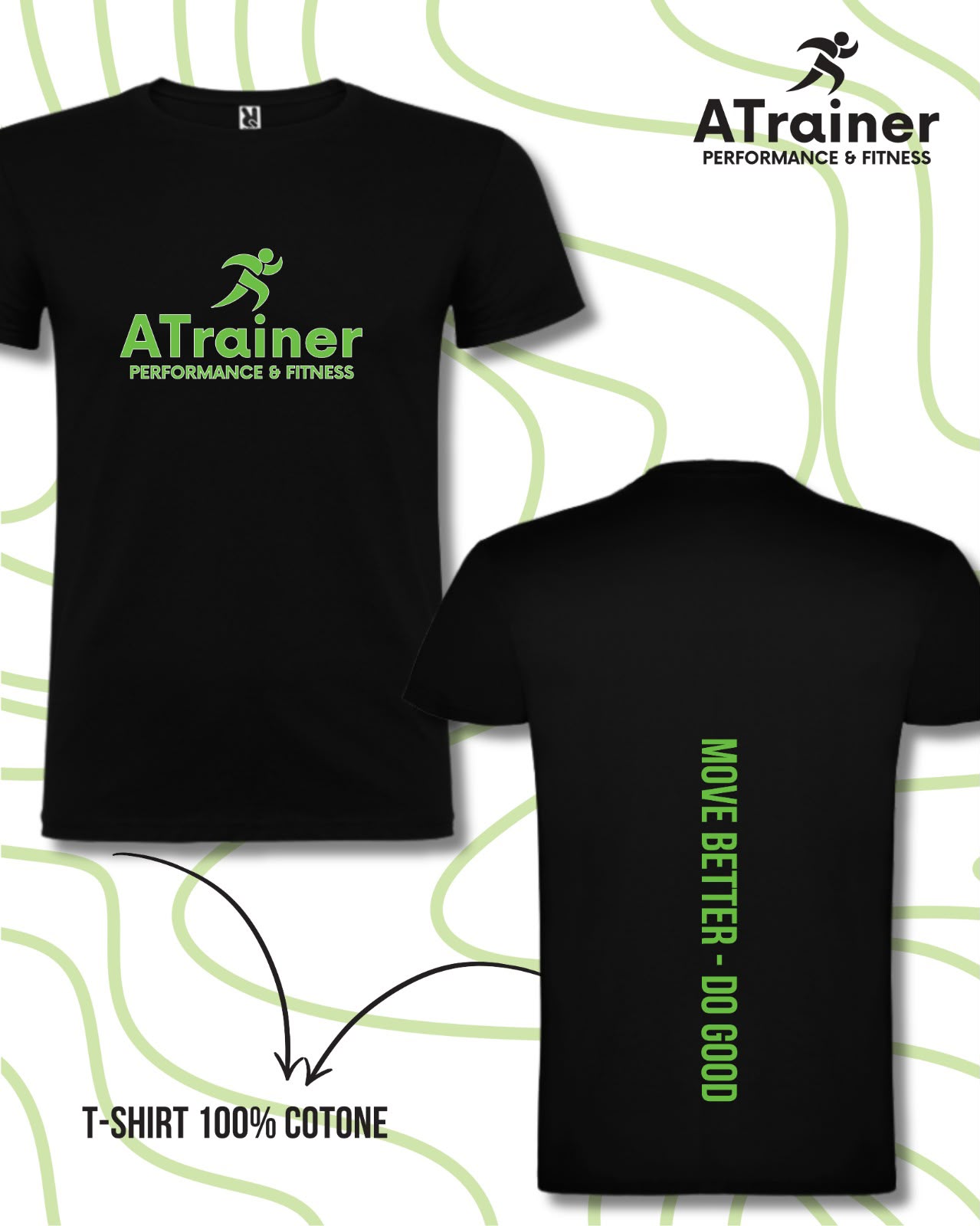 T-Shirt ATrainer Nera